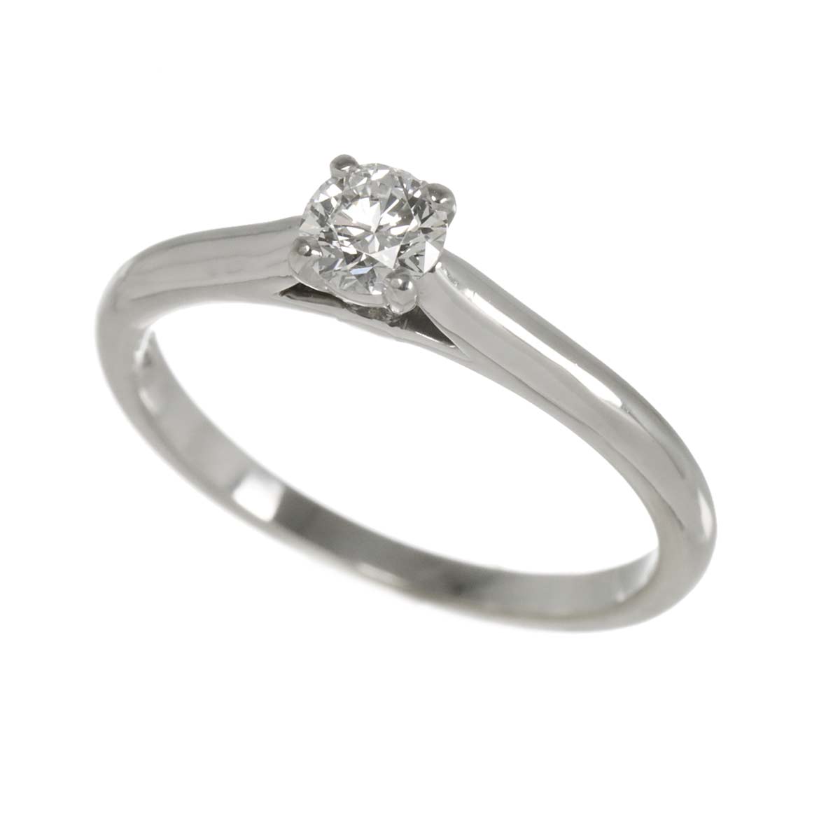 Diamond 0.28ct E/VS1/3EX Ring Platinum size52 6(US)