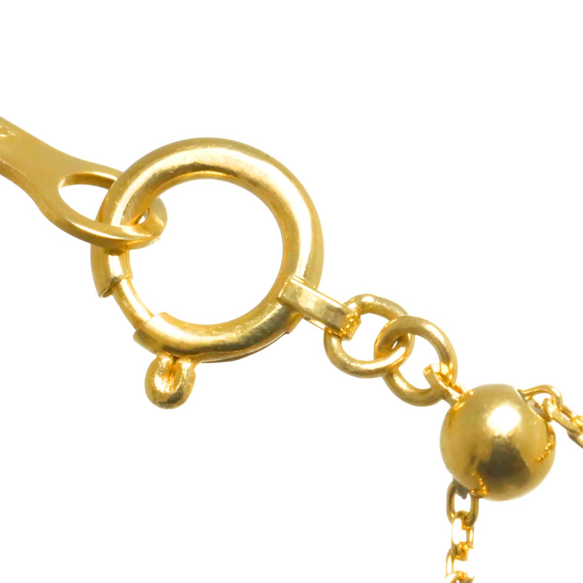 Diamond 1.25ct/0.81ct Necklace K18 YG 750