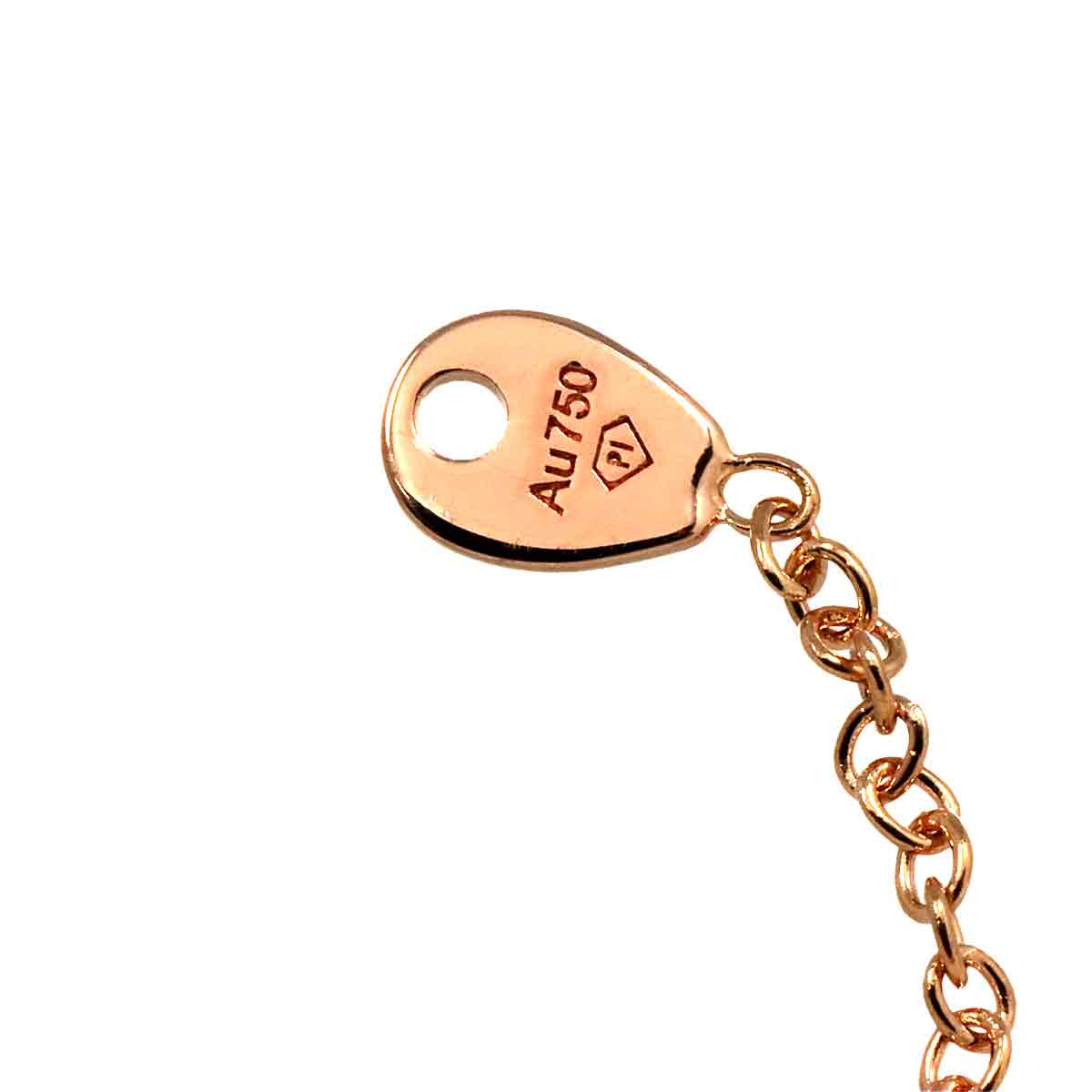 Diamond Earring Pierced 18K WG 750 One Piece only