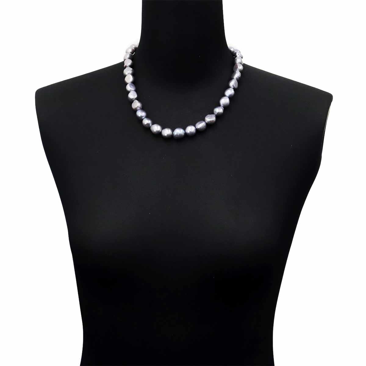 Baroque Pearl Necklace SV Silver 925