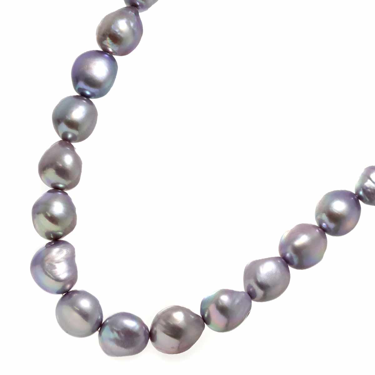 Baroque Pearl Necklace SV Silver 925