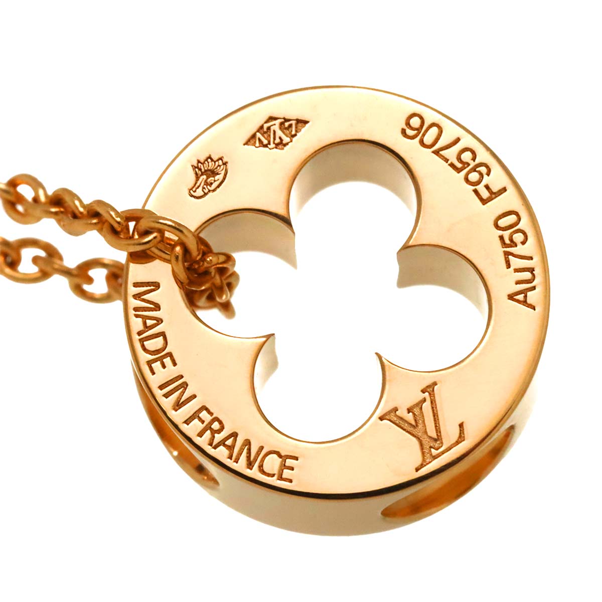 PandanTiff Empreinte Necklace 18K PG 750