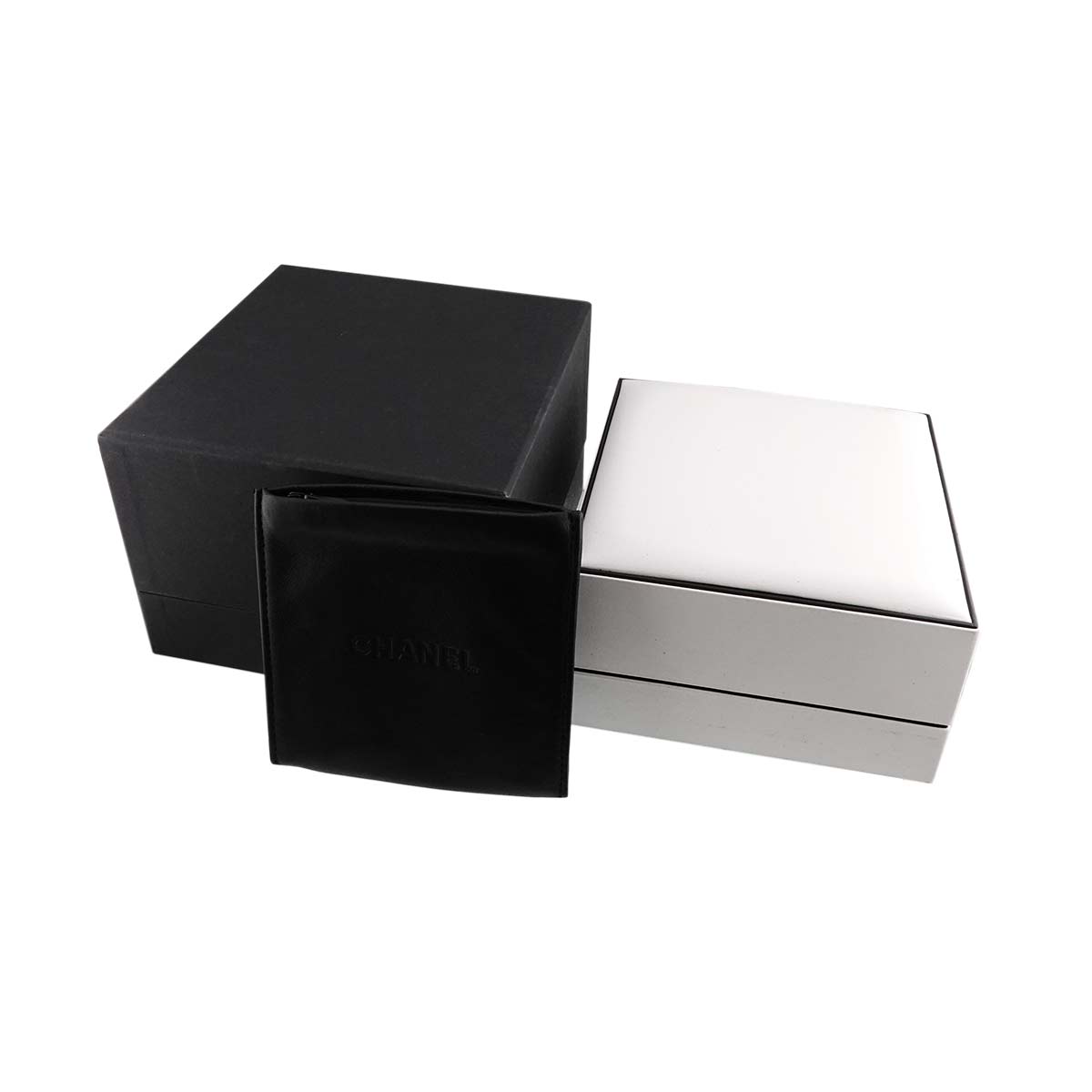 Ruban Diamond Necklace 18K White Gold 750