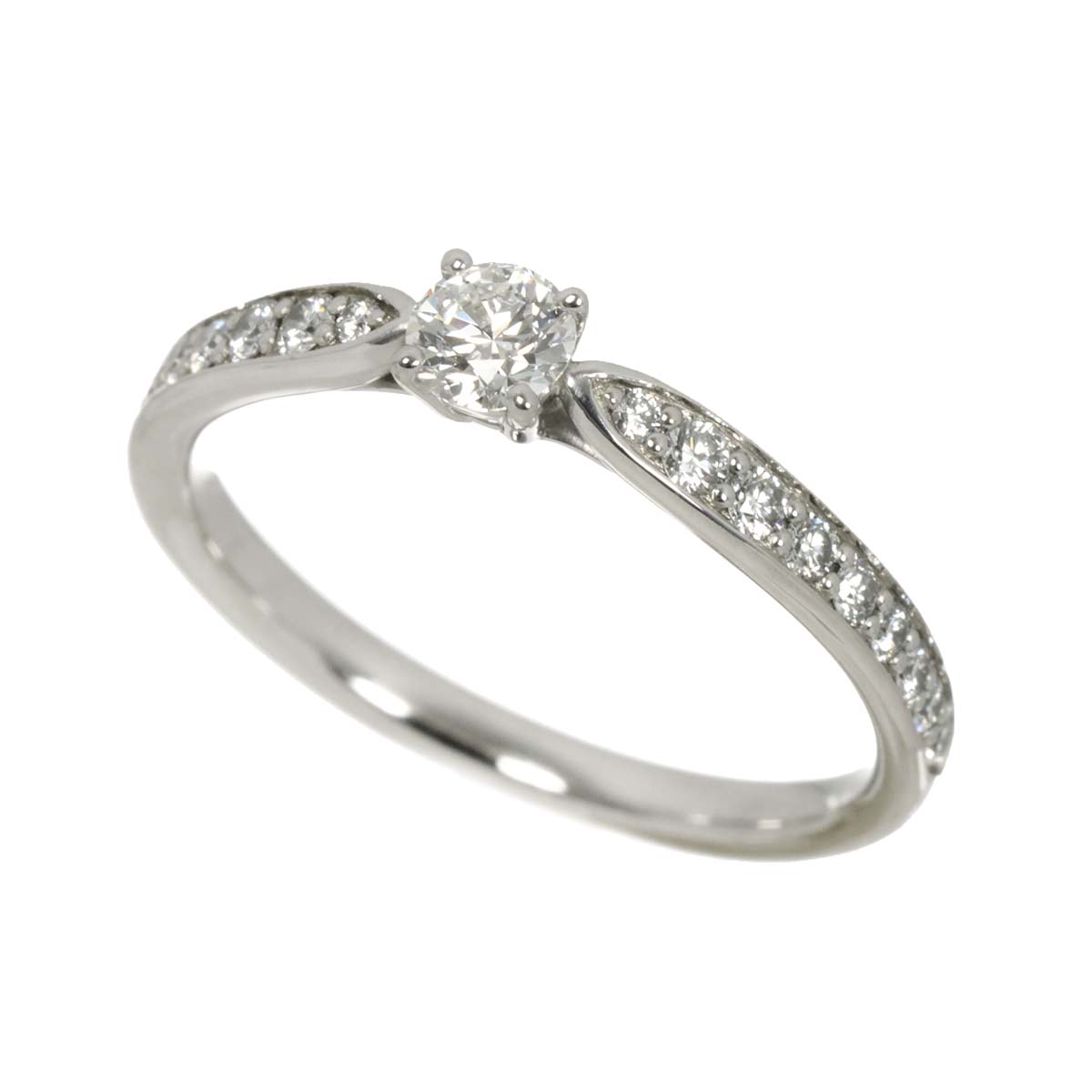 Harmony Diamond 0.18ct Ring Pt Size5.75-6(US)