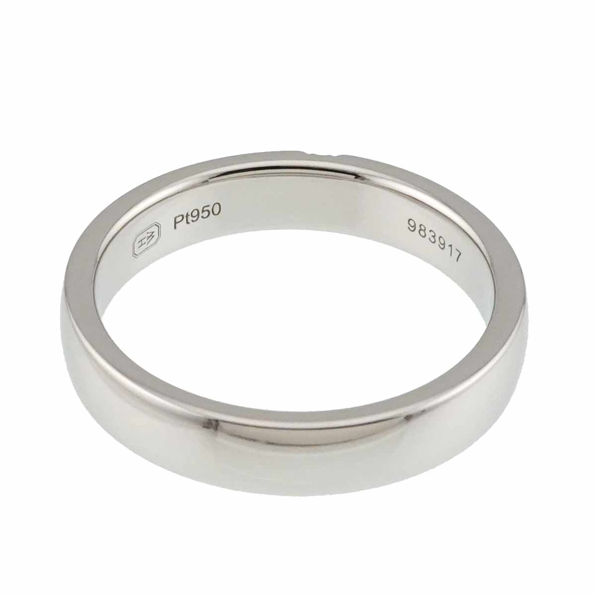 Three stone Diamond Ring Pt Platinum size8-8.25(US)