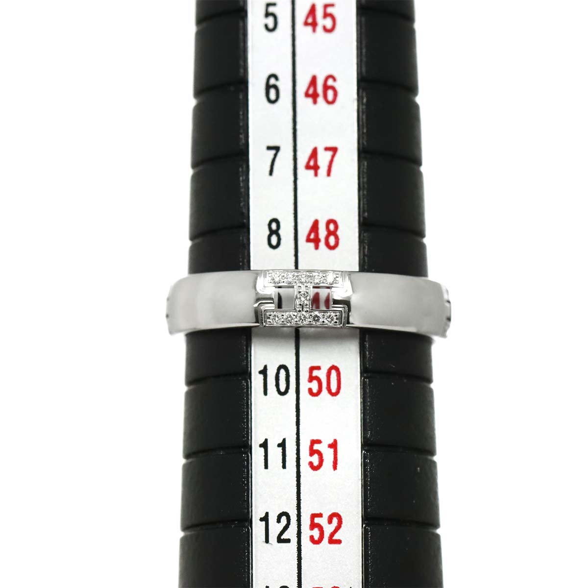 Hercules Diamond Ring 18K White Gold 750 Size49 4.75-5(US)