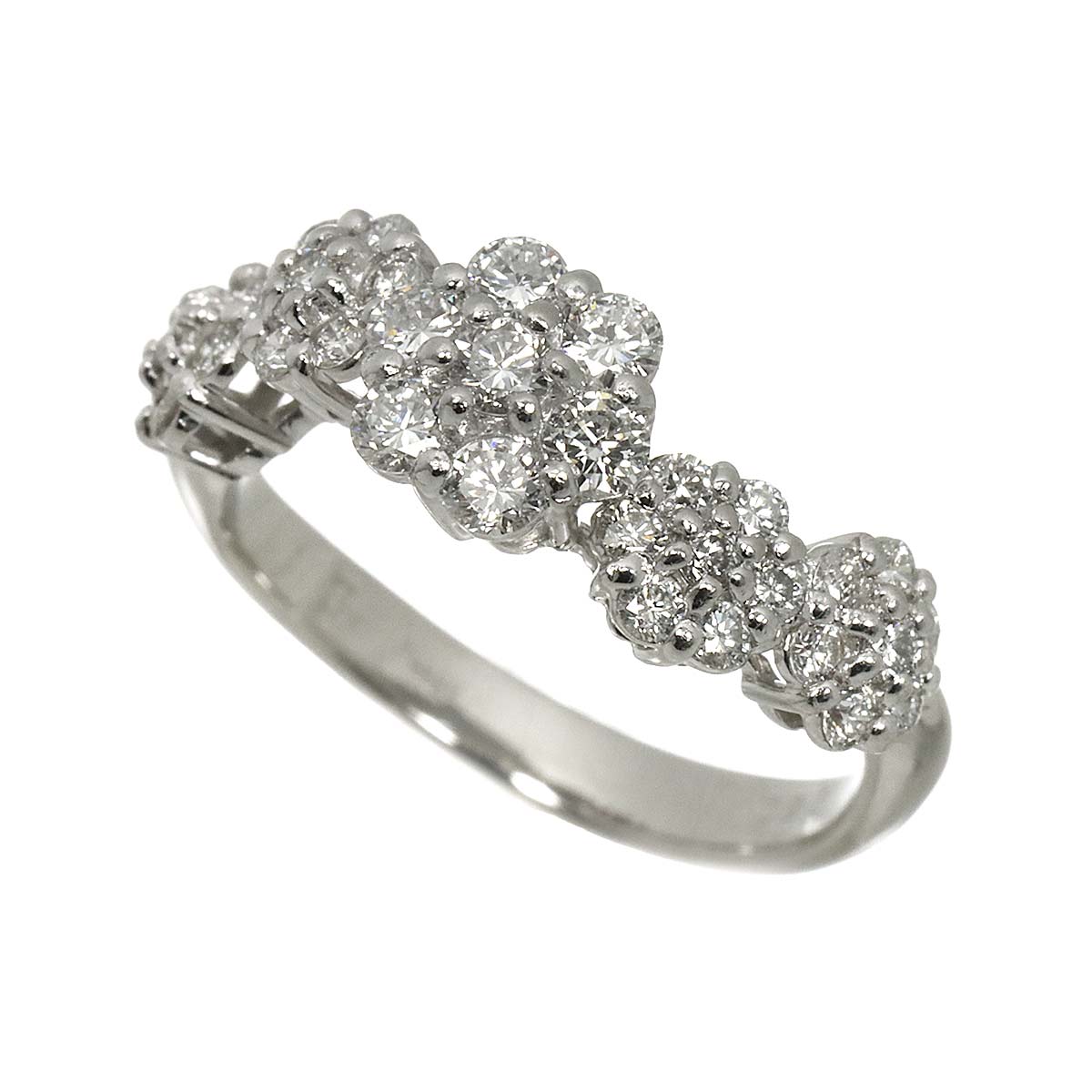 Diamond 0.82ct Ring Pt Platinum Size5.25-5.5(US)