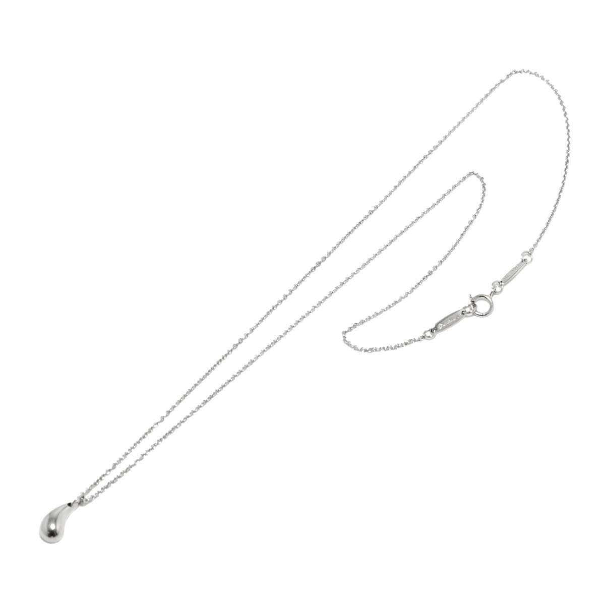 Teardrop Necklace Platinum