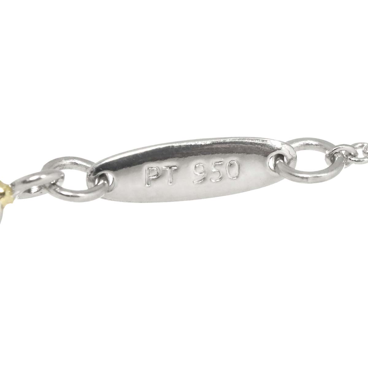 Teardrop Necklace Platinum