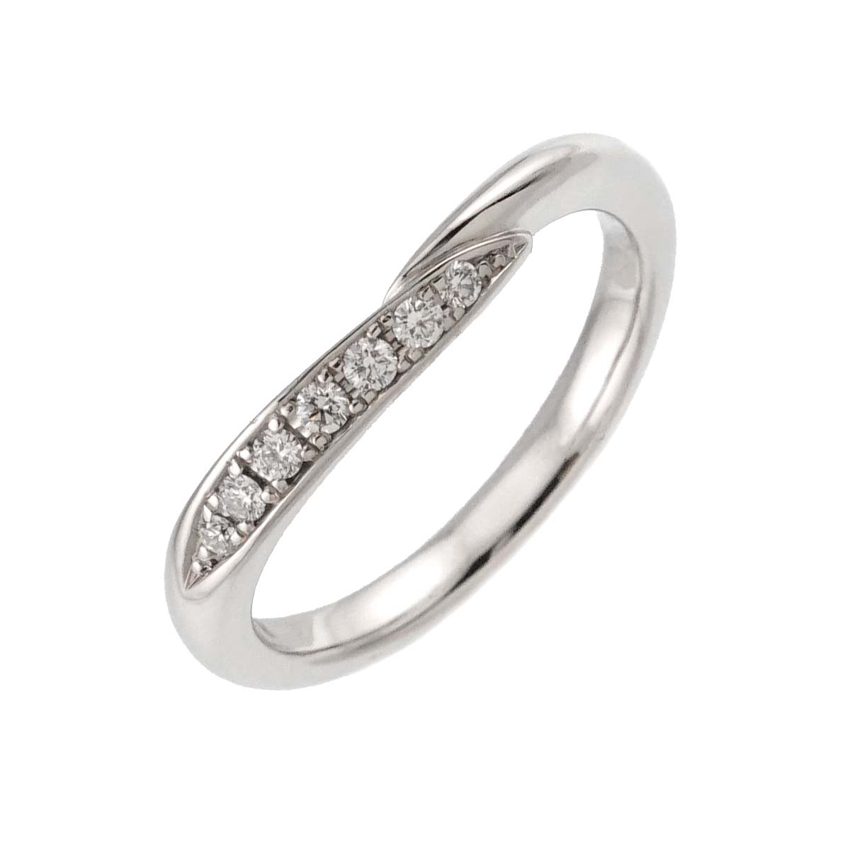 INORI Diamond Ring Platinum Size3.25-3.75(US)