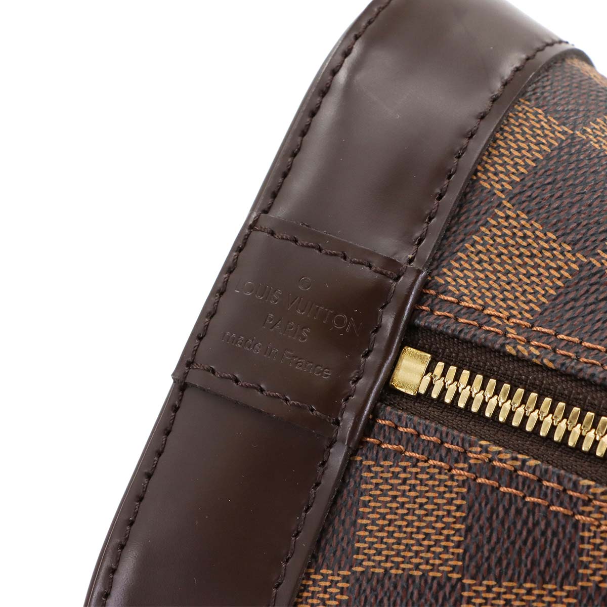 Damier Alma PM Hand Bag Ebene Brown N51131 Purse