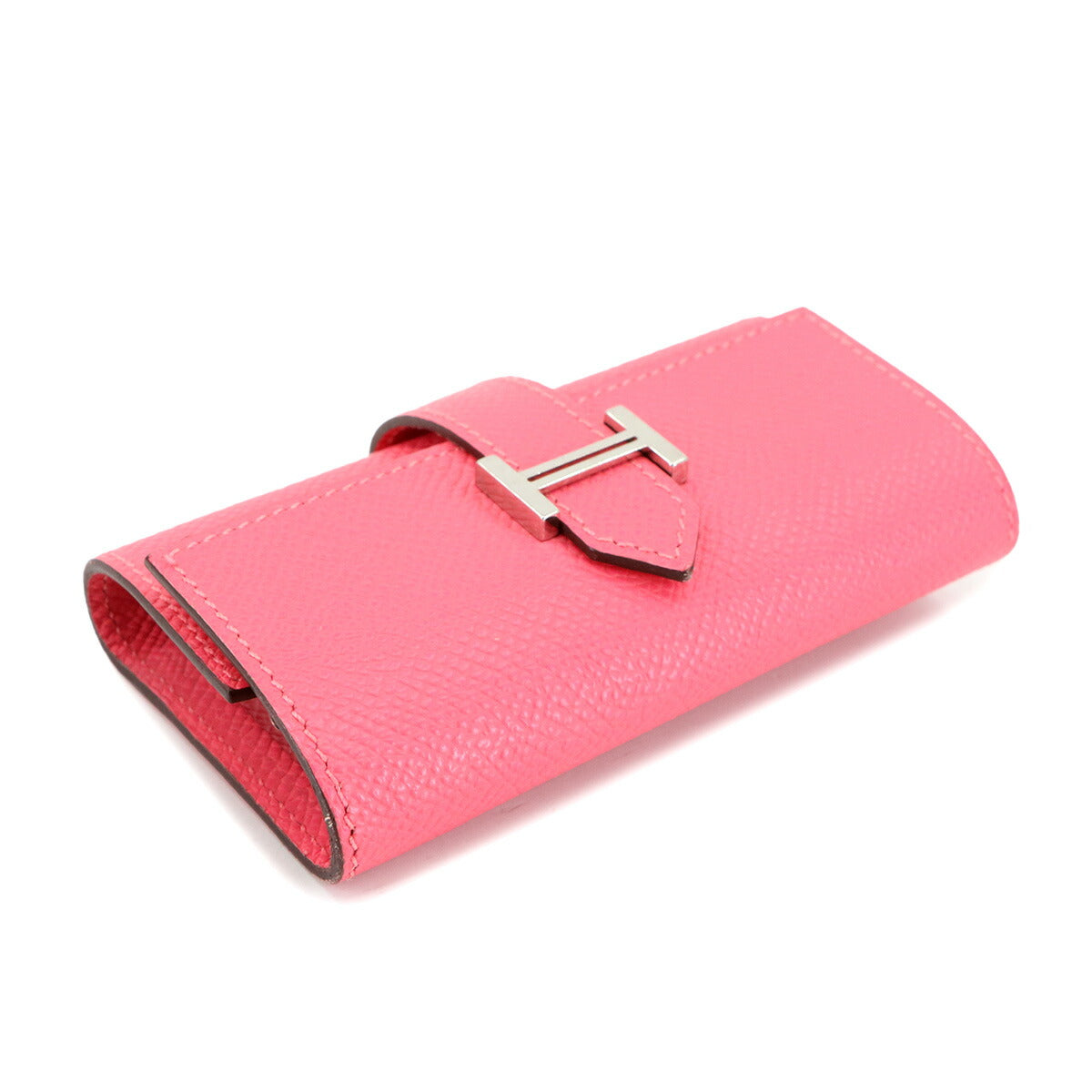 Bearn Four consecutive key case Veau Epsom Rose Azalee Accessory