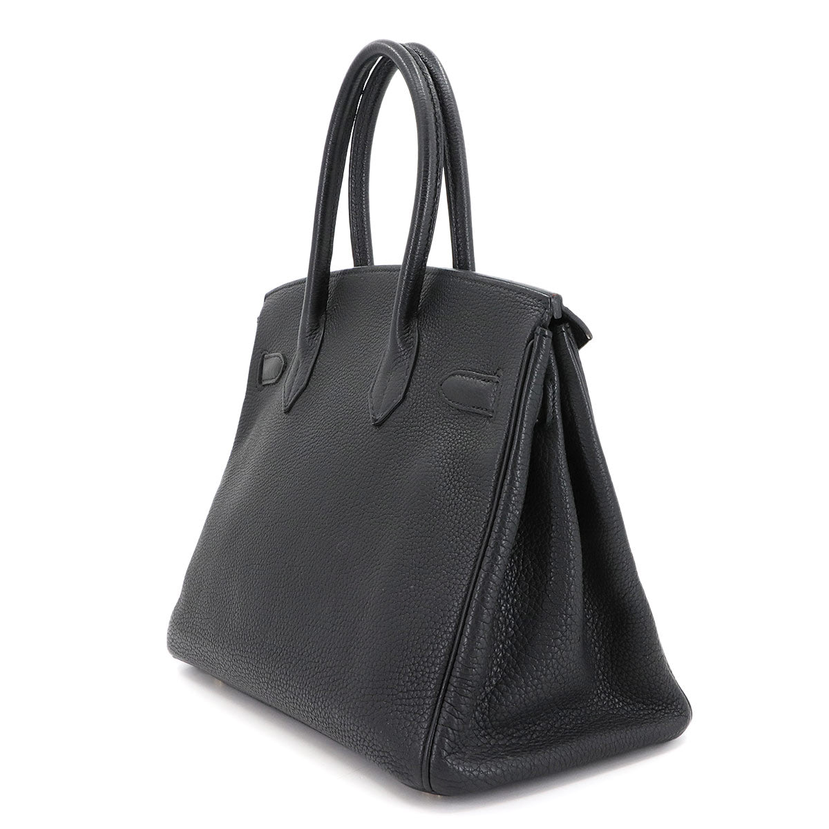 Birkin 30 Veau Togo Black Hand Bag Purse
