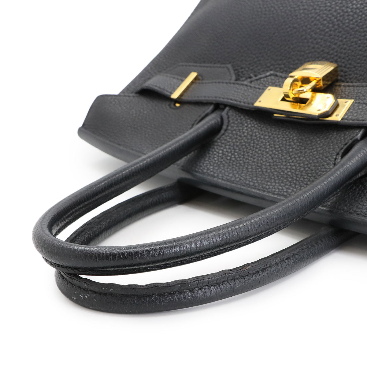 Birkin 30 Veau Togo Black Hand Bag Purse