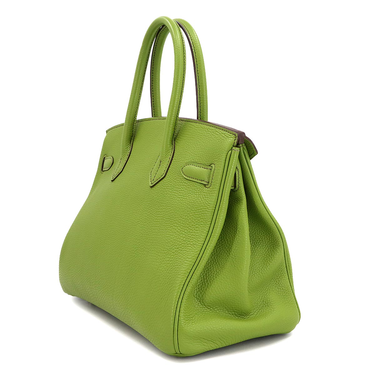 Birkin 30 Hand Bag Togo Leather Anis green Purse