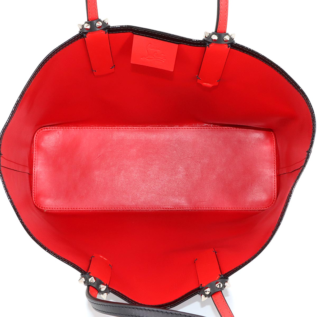 Cabata small Tote Bag Studs Patent Black 3175207