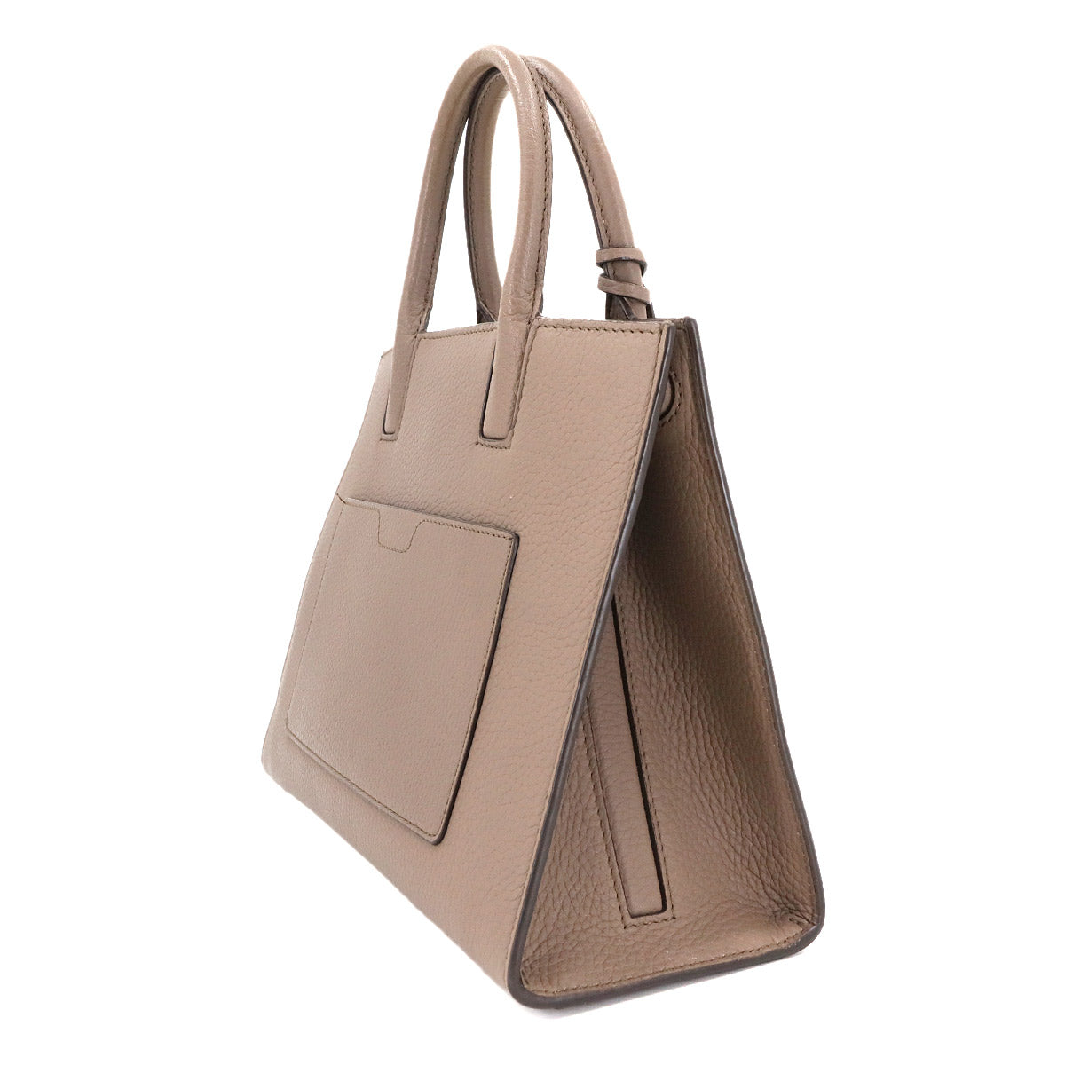 Mini Frances Hand Shoulder Bag Leather Gray 80584371 Purse