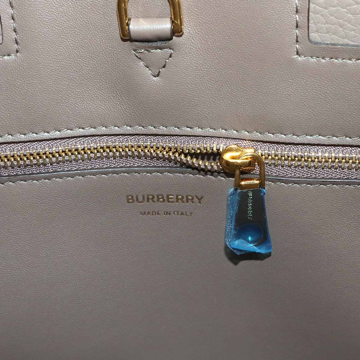 Mini Frances Hand Shoulder Bag Leather Gray 80584371 Purse