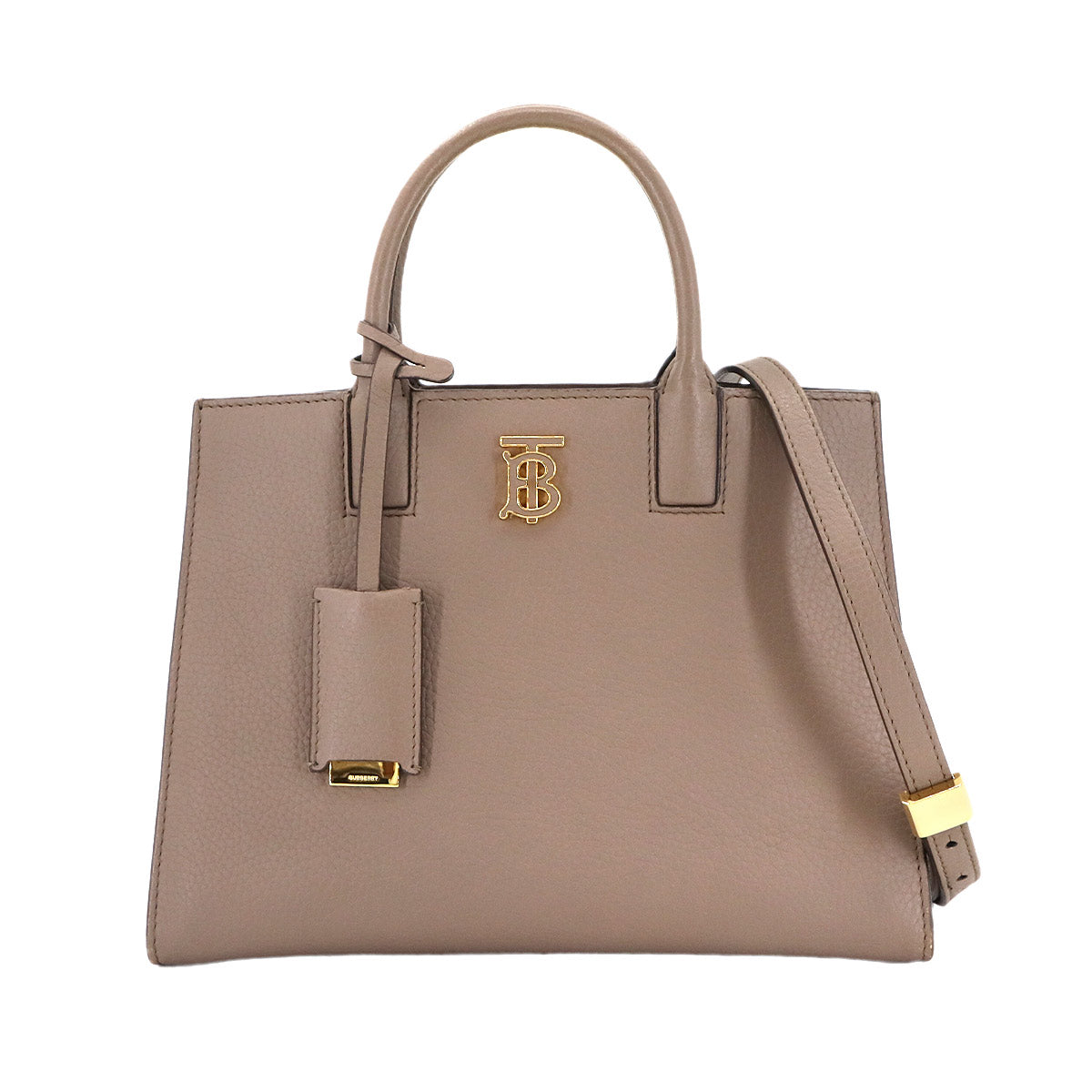 Mini Frances Hand Shoulder Bag Leather Gray 80584371 Purse