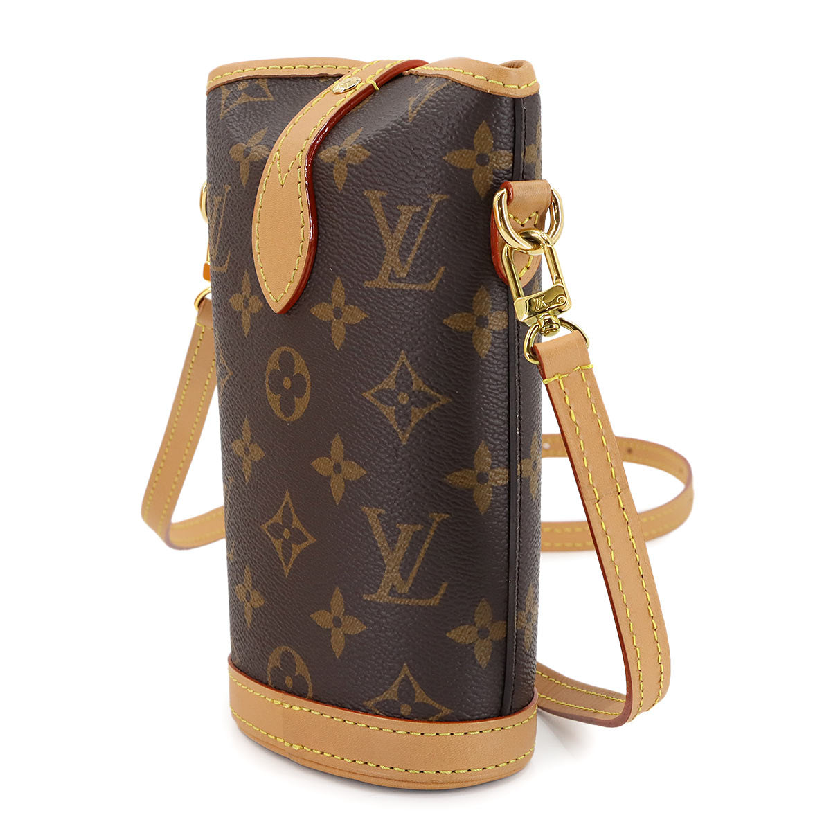 Monogram Fold Me Pouch Shoulder Bag Brown M80874