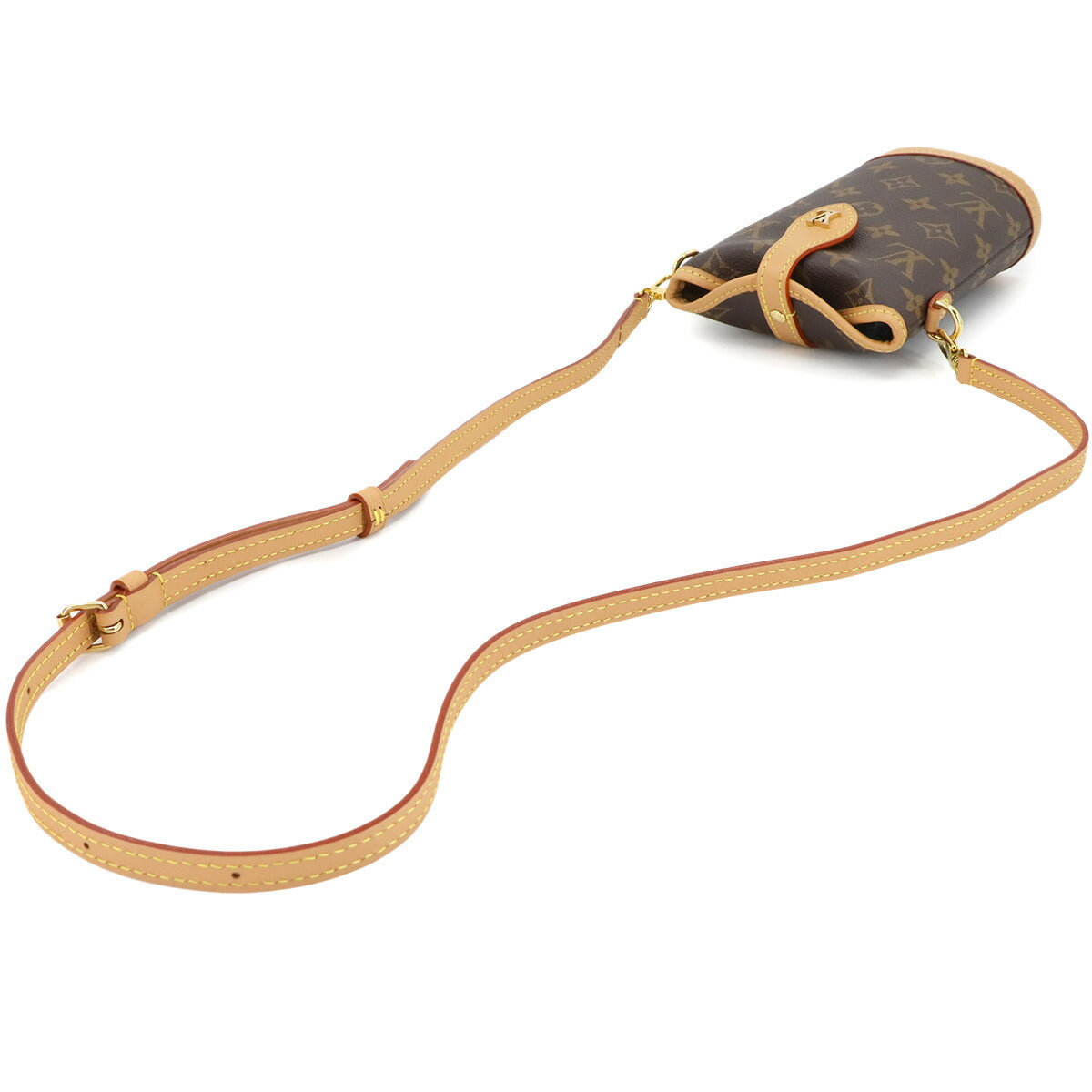 Monogram Fold Me Pouch Shoulder Bag Brown M80874