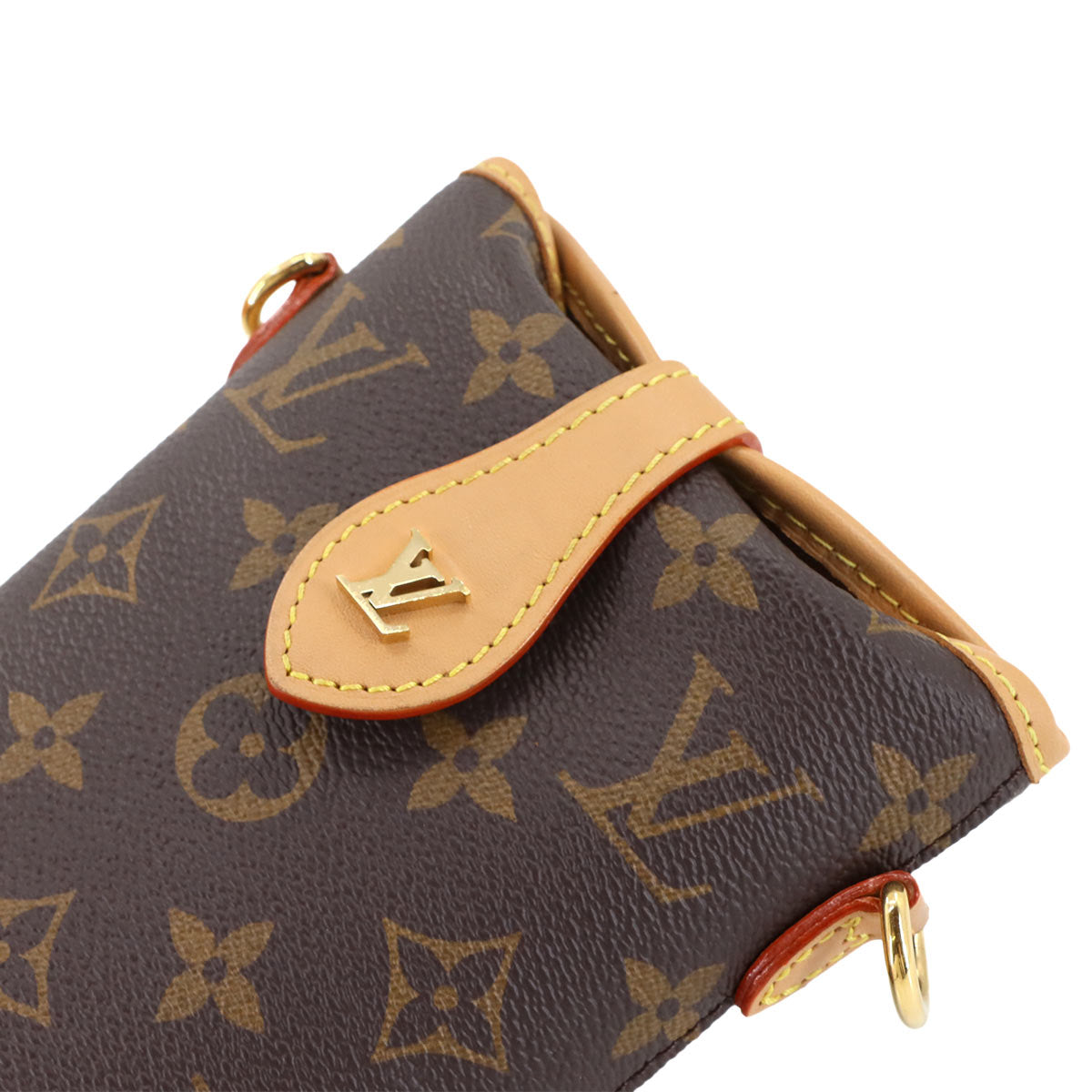Monogram Fold Me Pouch Shoulder Bag Brown M80874
