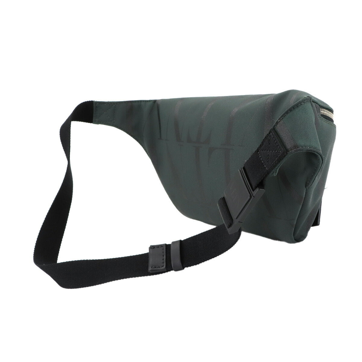 VLTN Belt Bag CrossBody Waist Bag Canvas Green Black