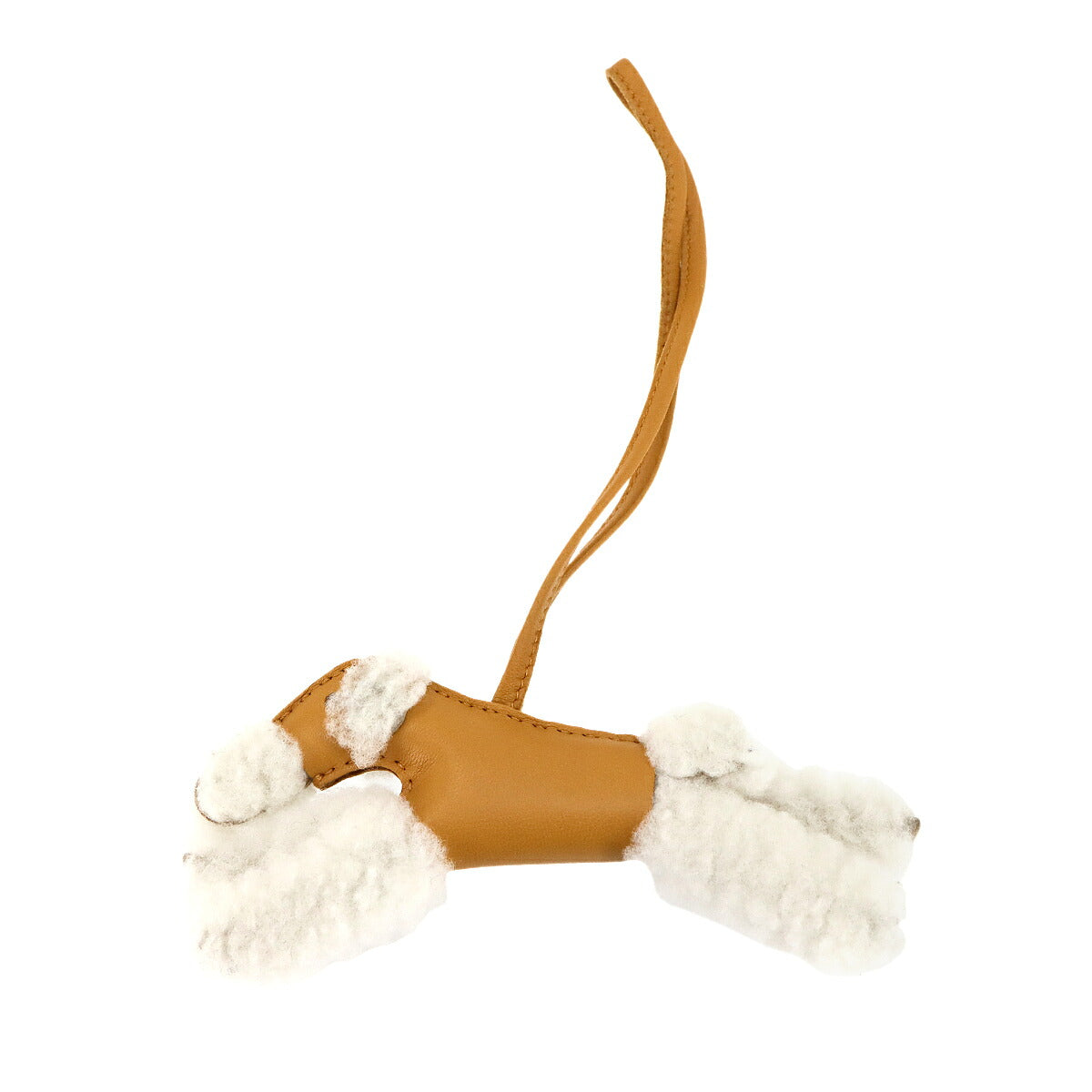 Budy Dog Bag Charm Agneau Milo Mouton Sesame