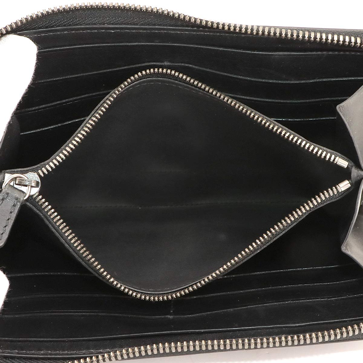 Calligraphy Itauba Long Wallet Venezia Leather Brown