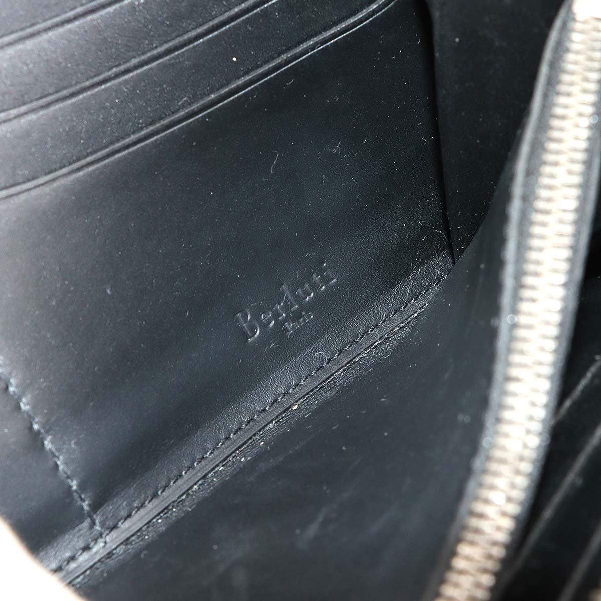 Calligraphy Itauba Long Wallet Venezia Leather Brown