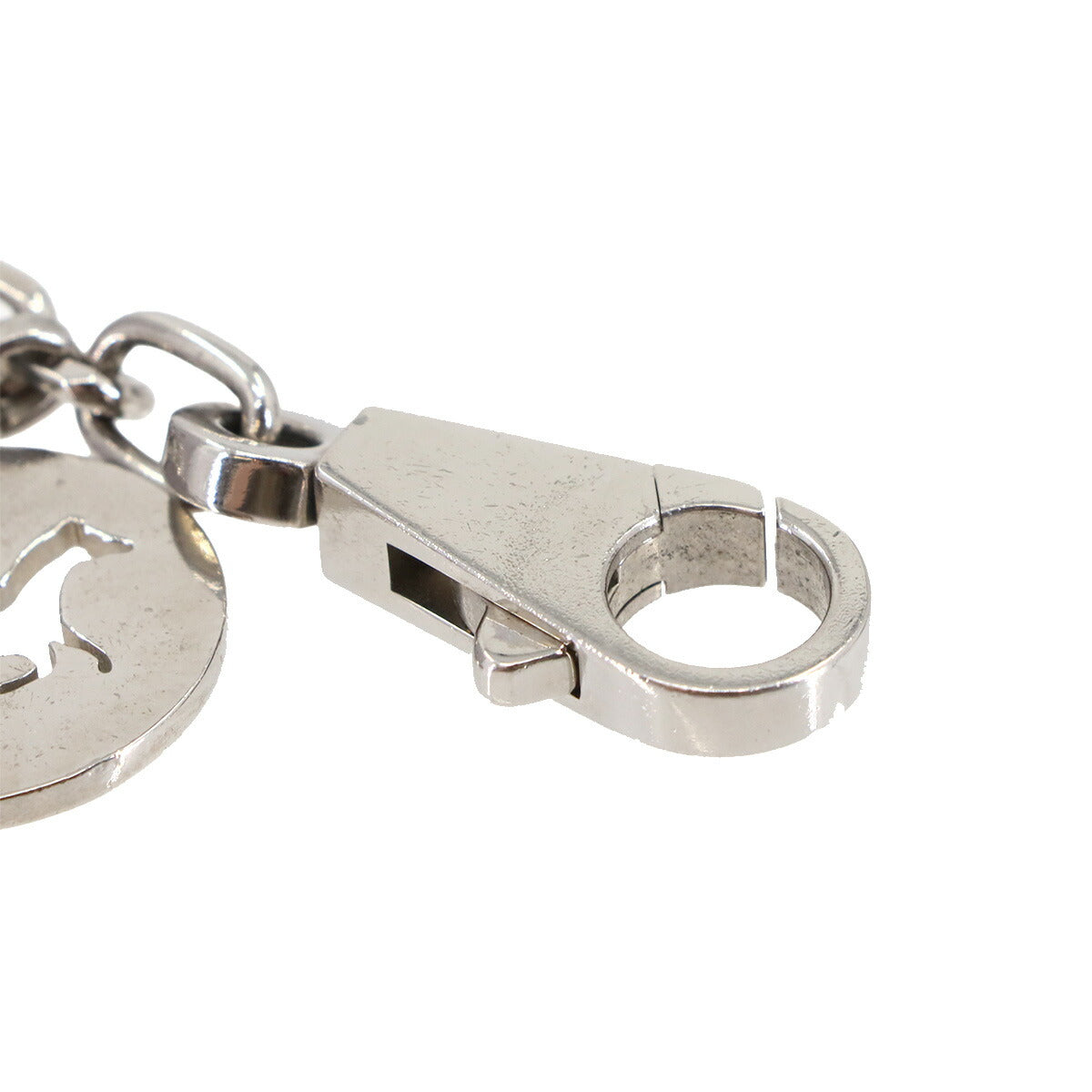 Amulet 4 Bulllock Bag Charm Silver Logo Dog Horse