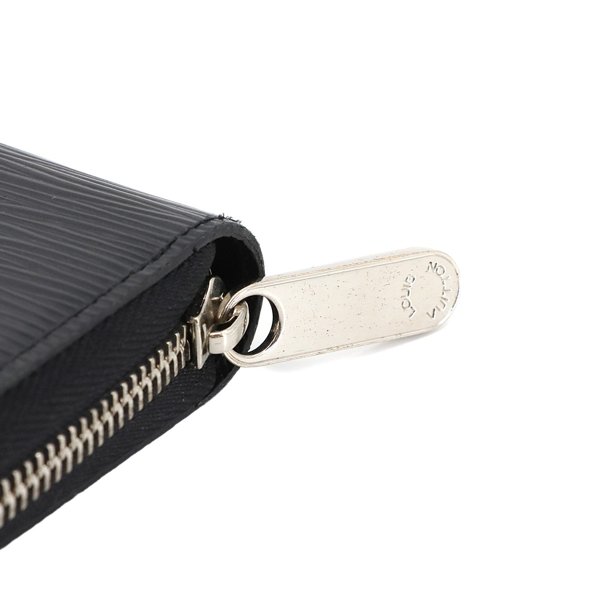 Epi Zippy Wallet Leather Noir M61857 Black