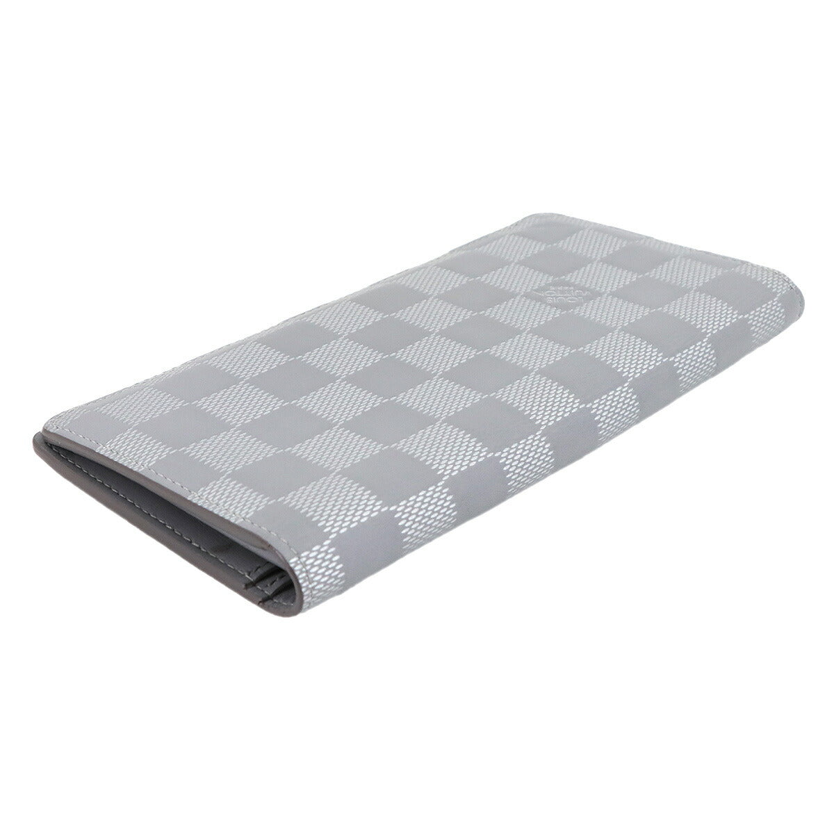Damier Infini Brazza Long Wallet Gray N60335 Purse