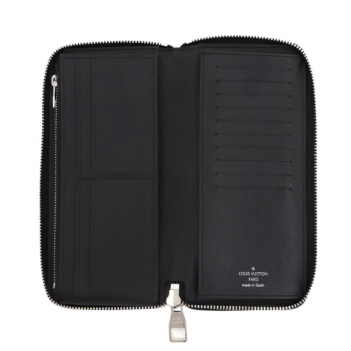 Epi Zippy Wallet Vertical Leather Noir M60965