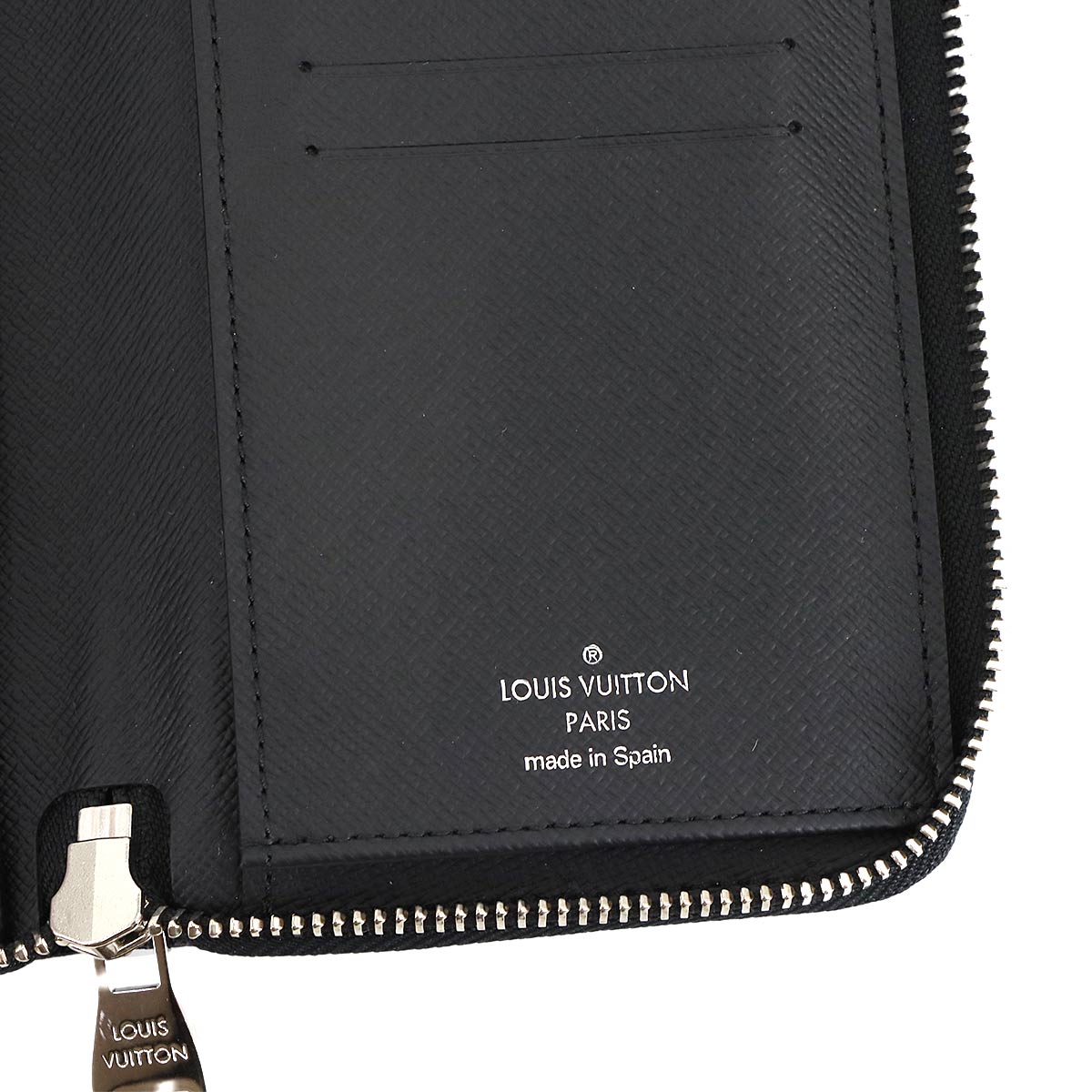 Epi Zippy Wallet Vertical Leather Noir M60965