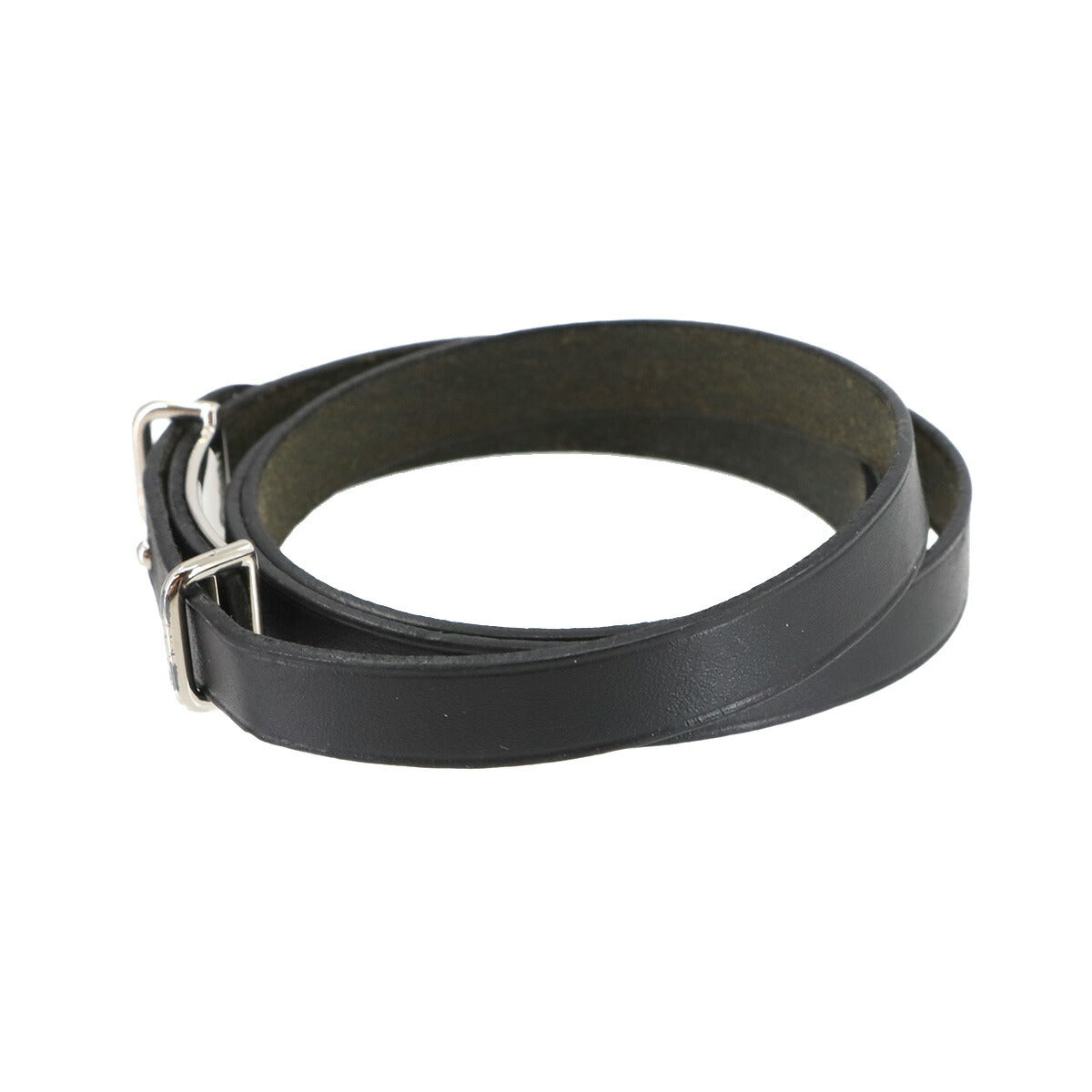Hapi 2 Double Tour Bracelet Leather Black Accessories