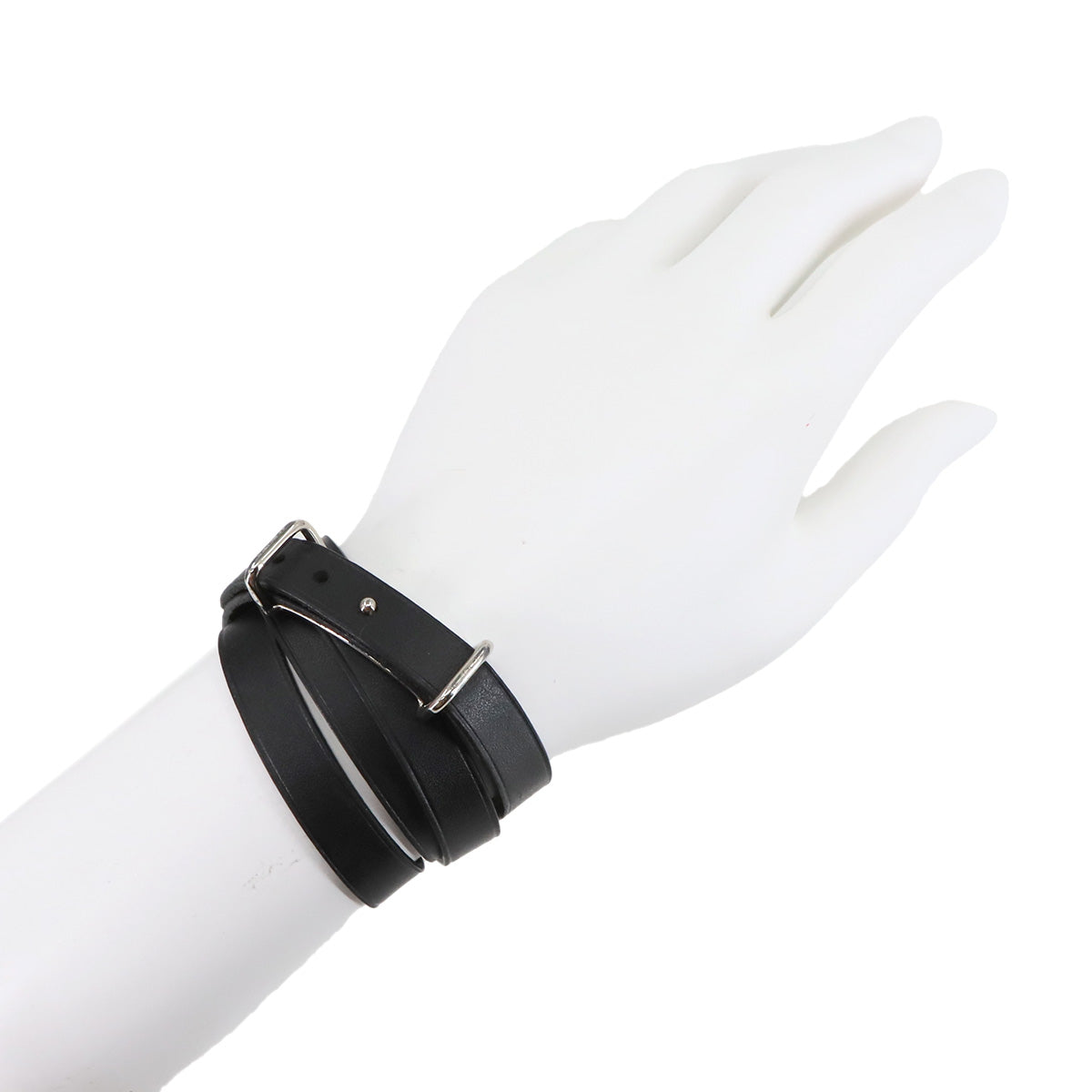 Hapi 2 Double Tour Bracelet Leather Black Accessories