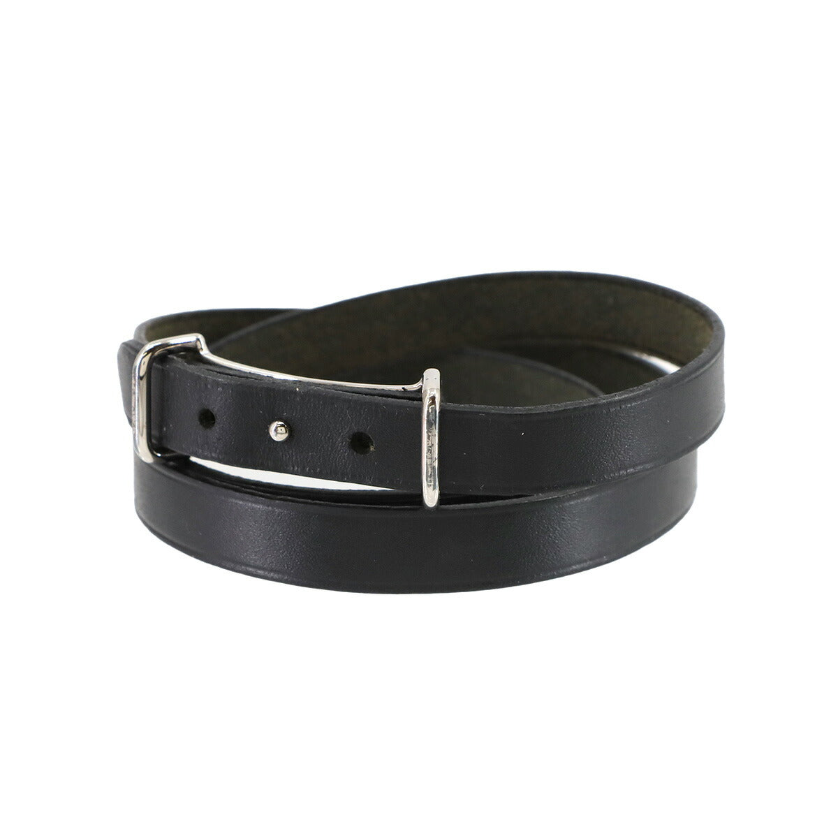 Hapi 2 Double Tour Bracelet Leather Black Accessories