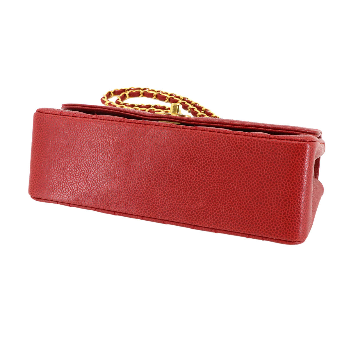 Diana Matelasse 22 Chain Shoulder Bag Leather A01164 Vintage