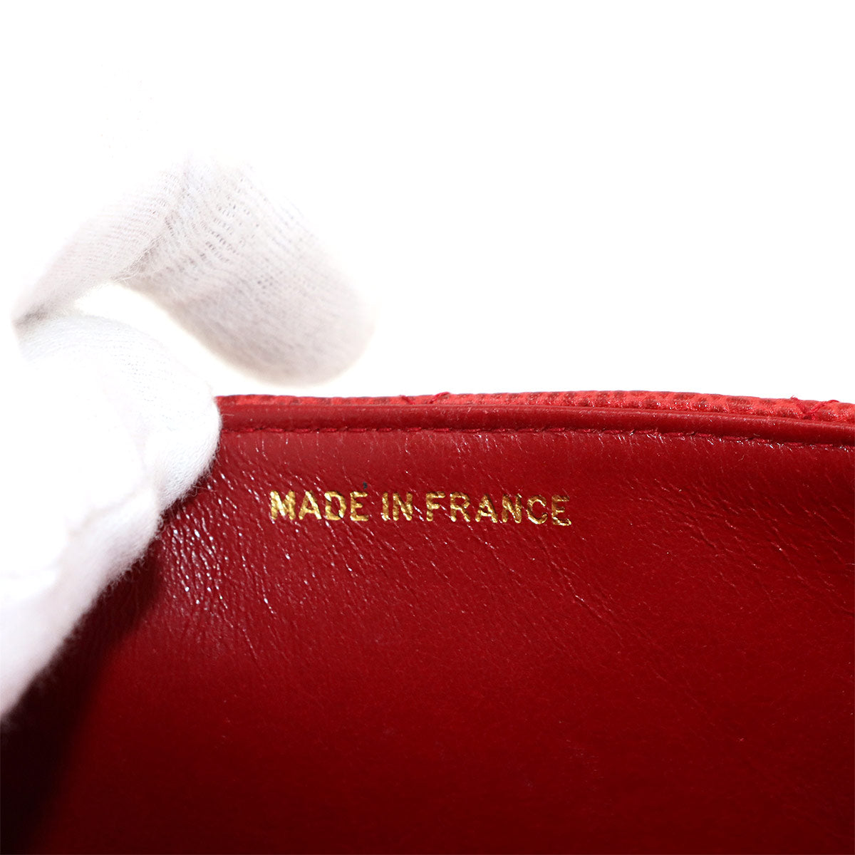 Diana Matelasse 22 Chain Shoulder Bag Leather A01164 Vintage