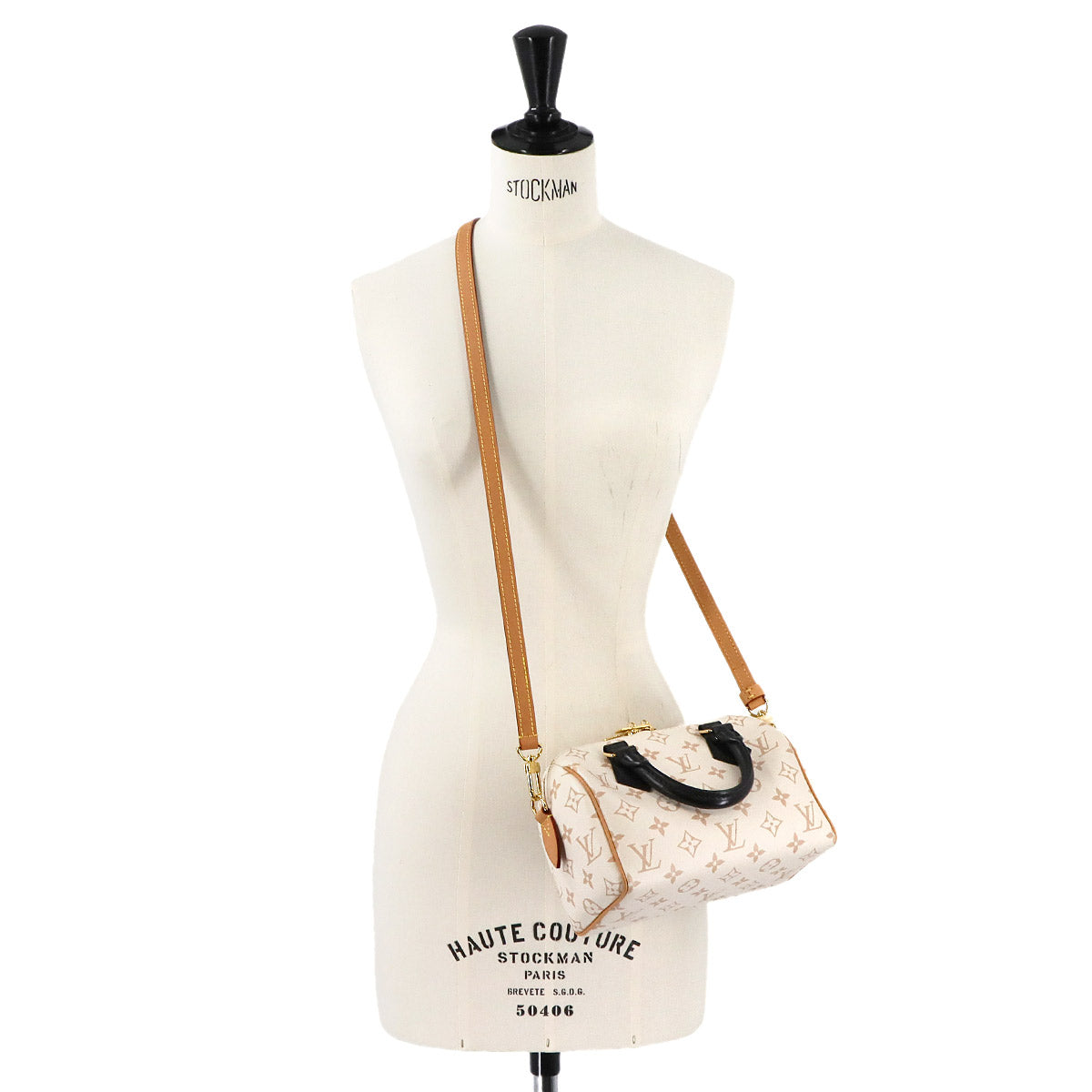 Monogram Dune Speedy Bandouliere 20 2way Hand Bag M46906