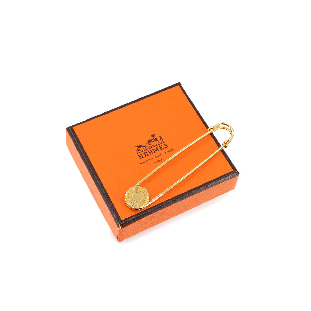 Sellier Pin Brooch Gold Accessory