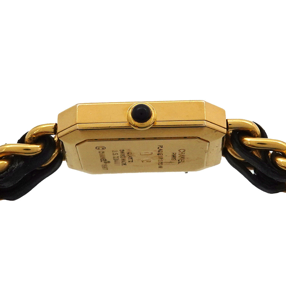 Premiere Size XL H0001 Vintage Quartz Black Dial Ladies Watch