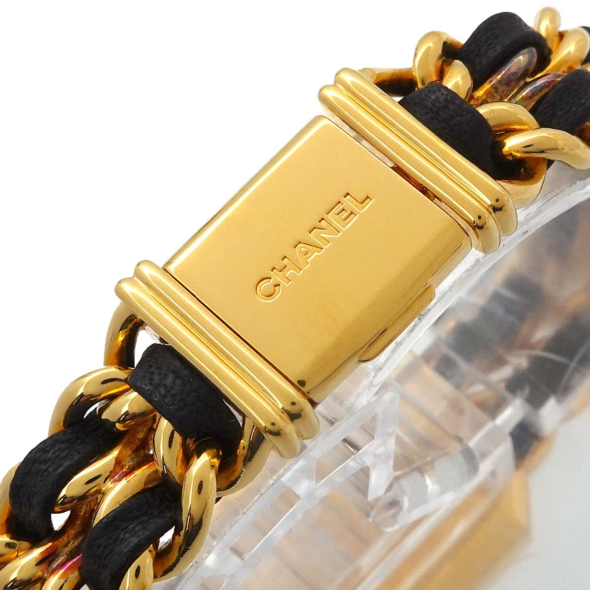 Premiere Size M H0001 Vintage Quartz Black Dial Ladies Watch