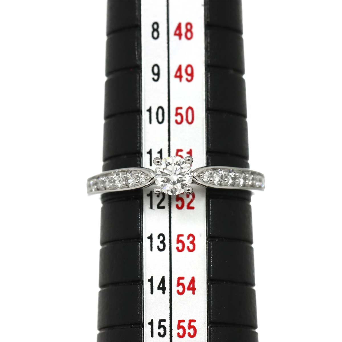 Harmony Diamond 0.26ct F/VS1/3EX Ring Pt Size5.75-6(US)