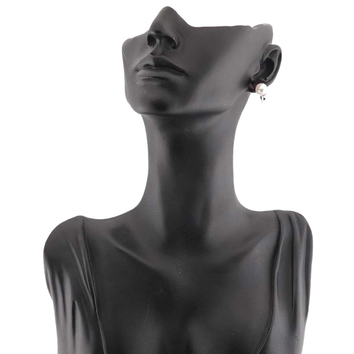 Akoya Pearl 7.8mm Earrings 18K WG 750