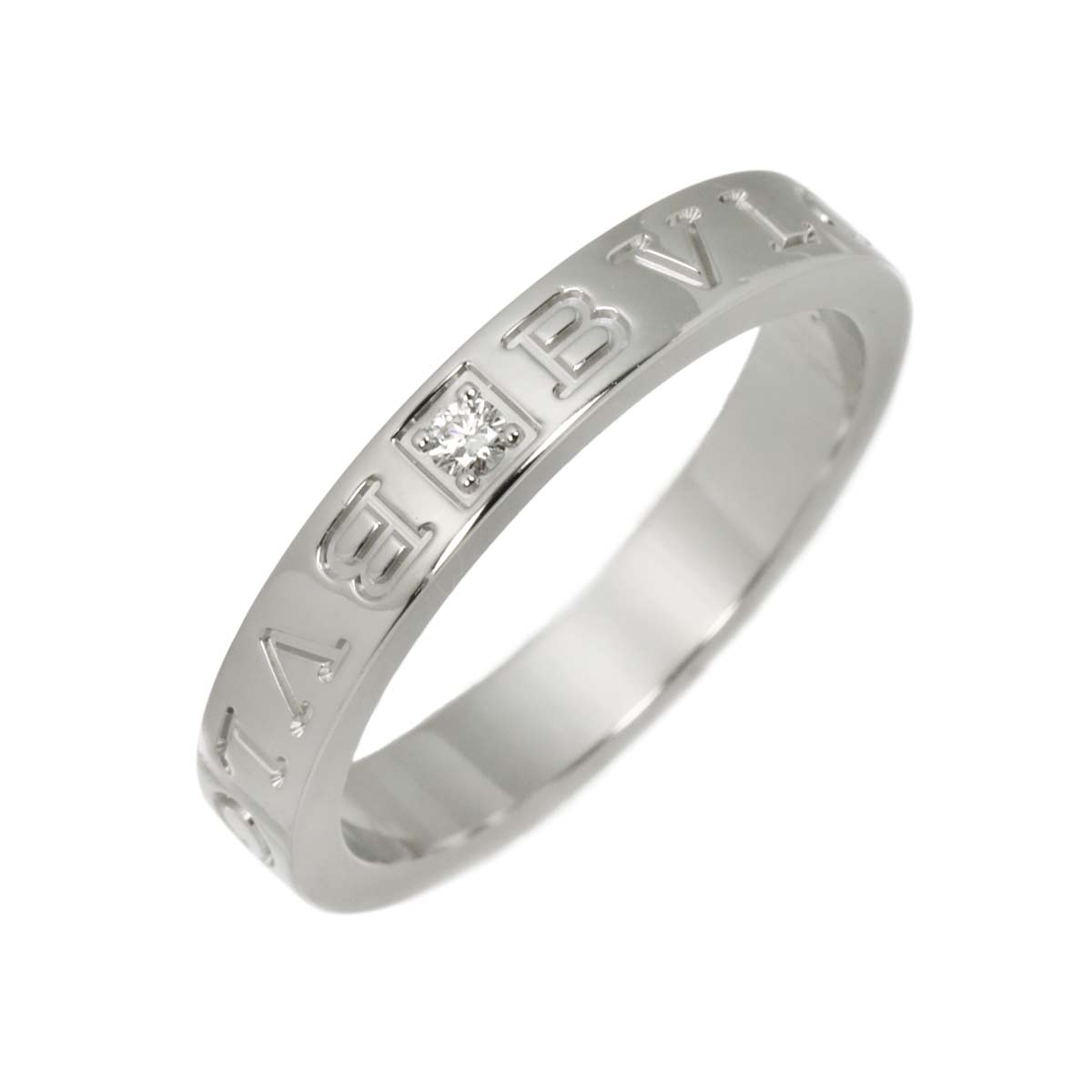 B-ZERO1 Diamond 1P Ring 18K WG 750 size9.5-9.75(US)