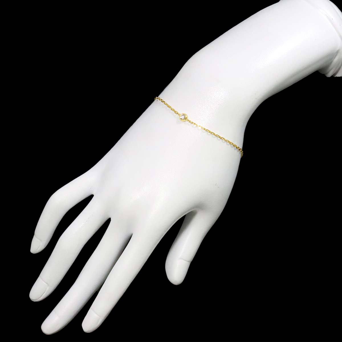d Amour Diamond Bracelet SM 18K Yellow Gold 750