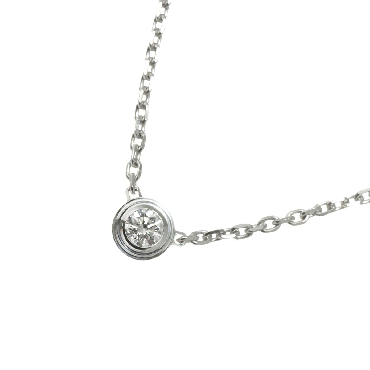 d Amour XS Necklace Diamond Necklace 18K WG 750