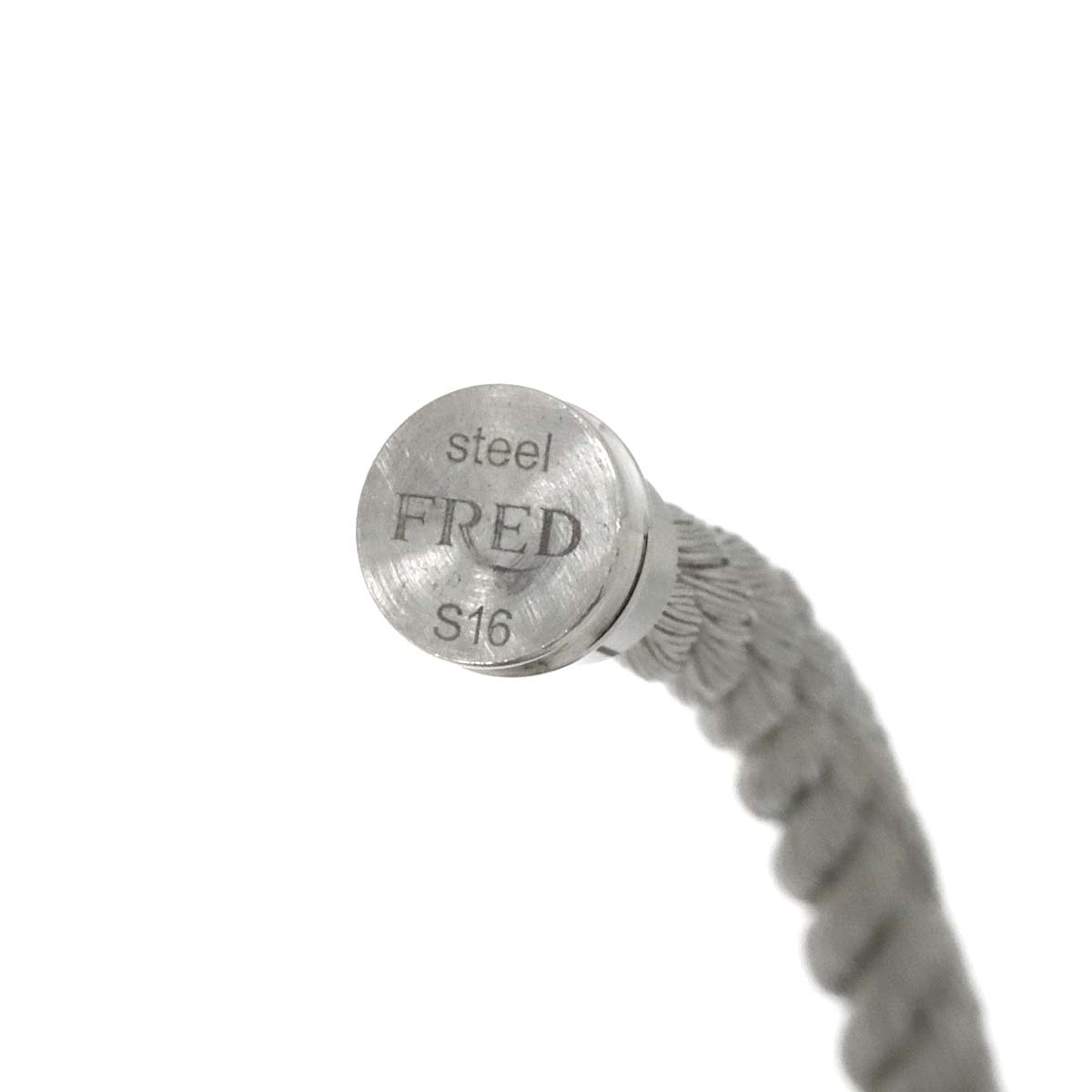 Force 10 Full Diamond Bracelet MM 18K WG 750 Steel size16